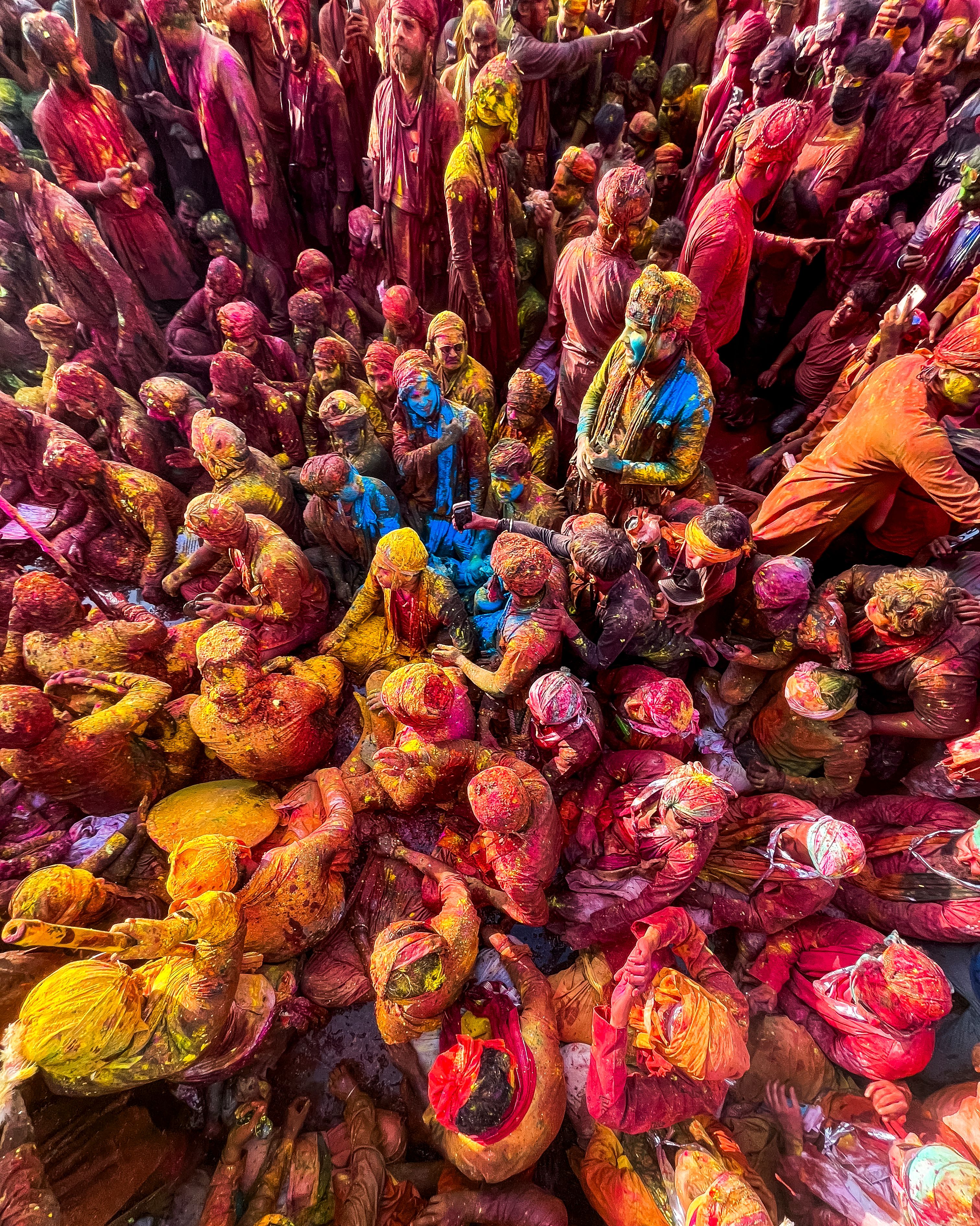 Holi festival colors