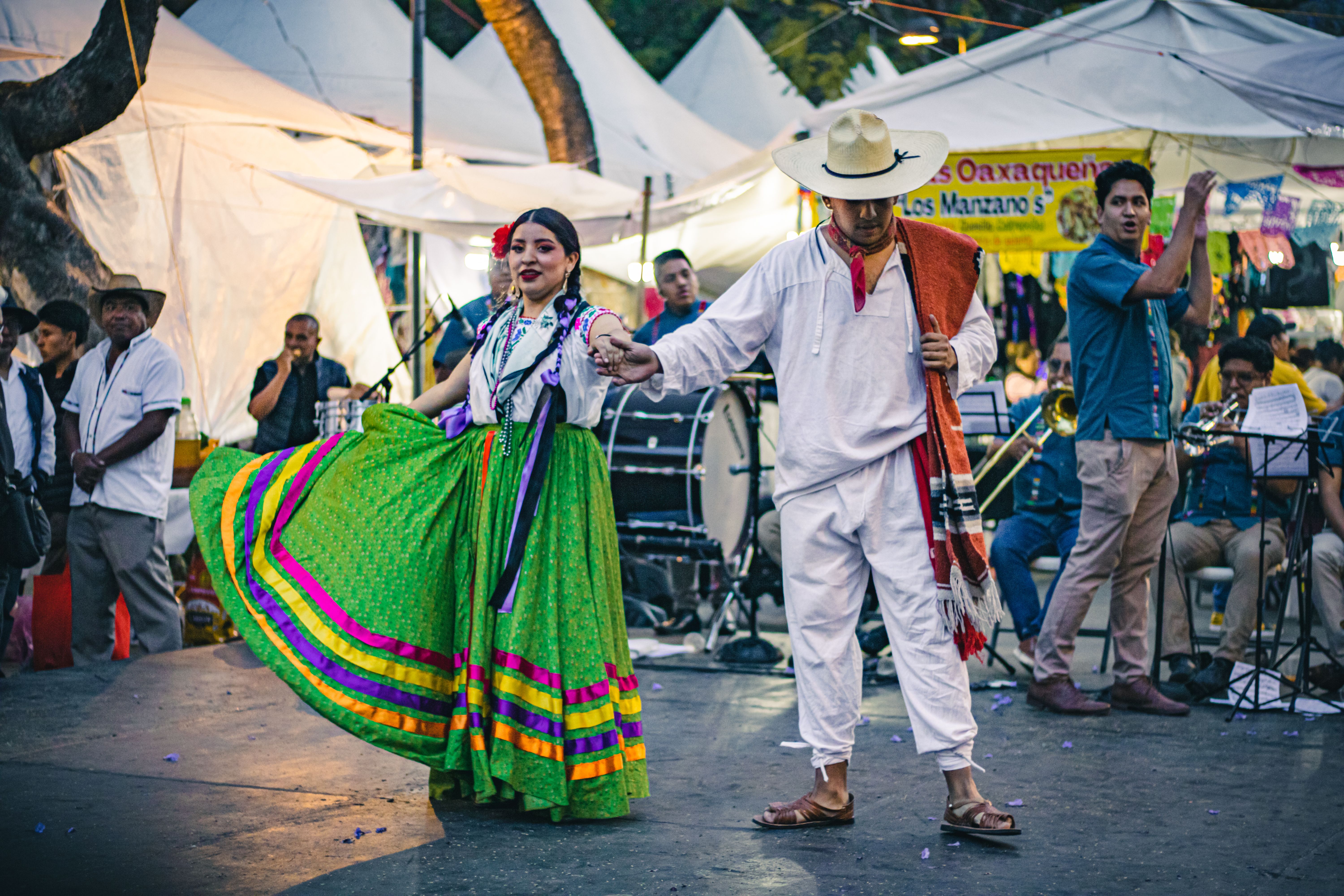 Vibrante Danza Folclórica Mexicana En La Ciudad De México · Foto de ...