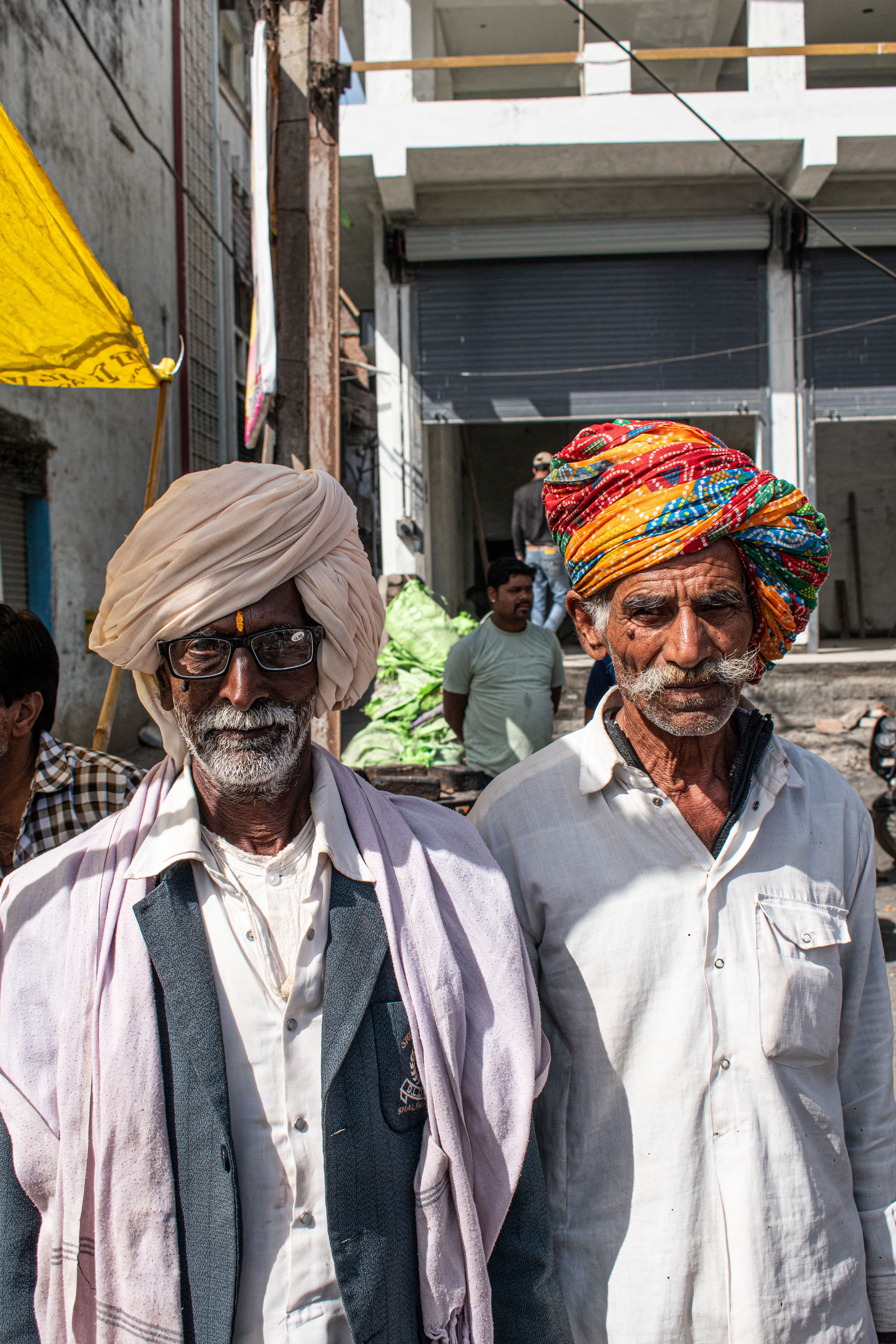 Portrait of Elderly Man in Chhatrapati Sambhajinagar · Free Stock Photo