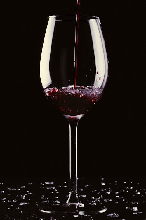 Red Wine Glass Wallpaper