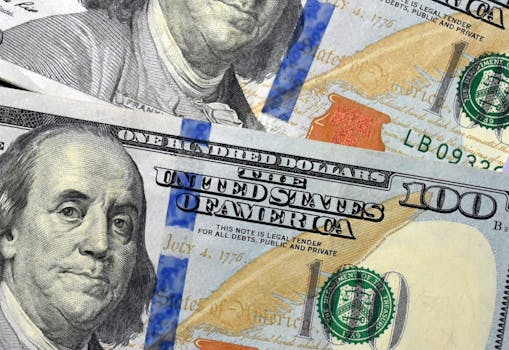 Free stock photo of currency, hundred dollar bills, money