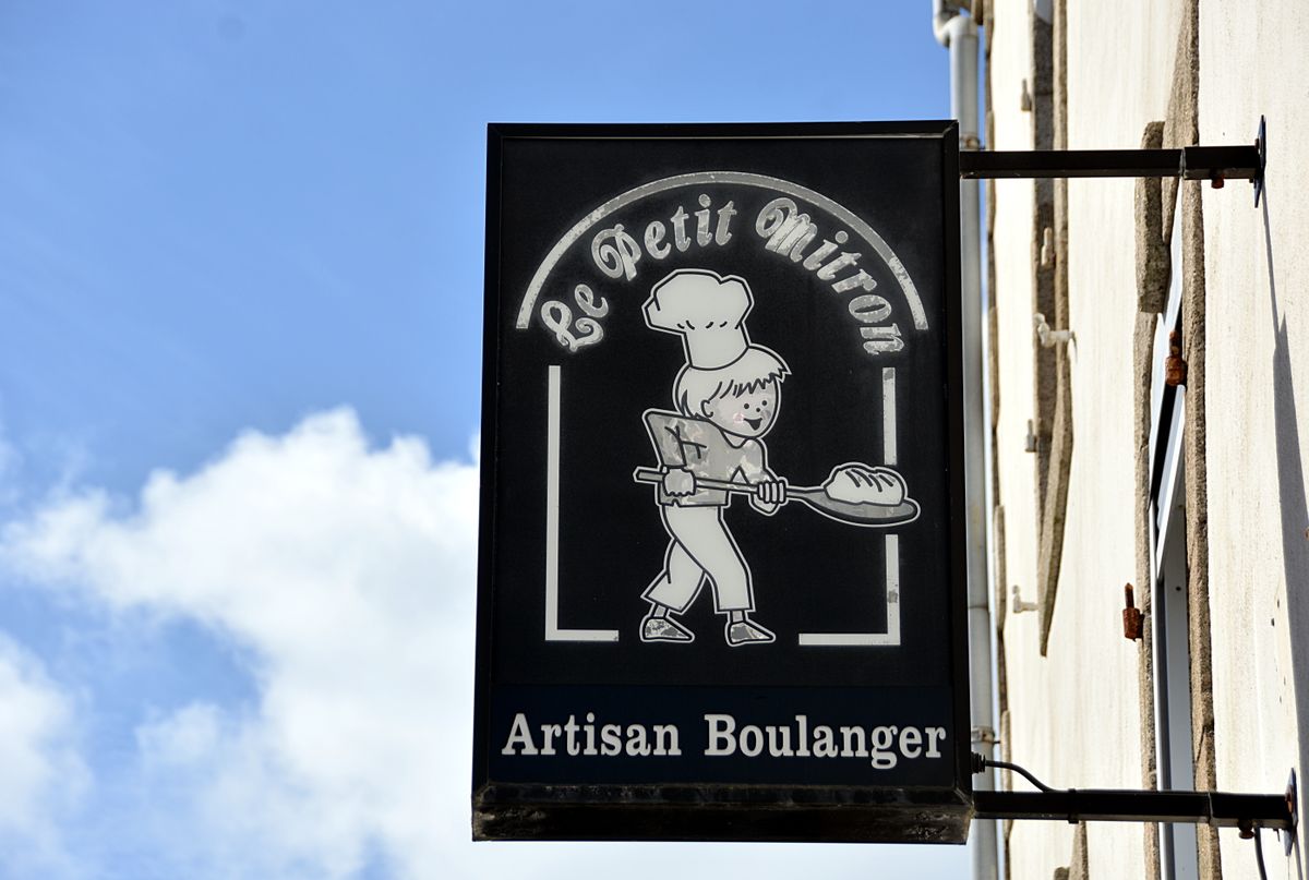 Devanture d'une boulangerie artisanale