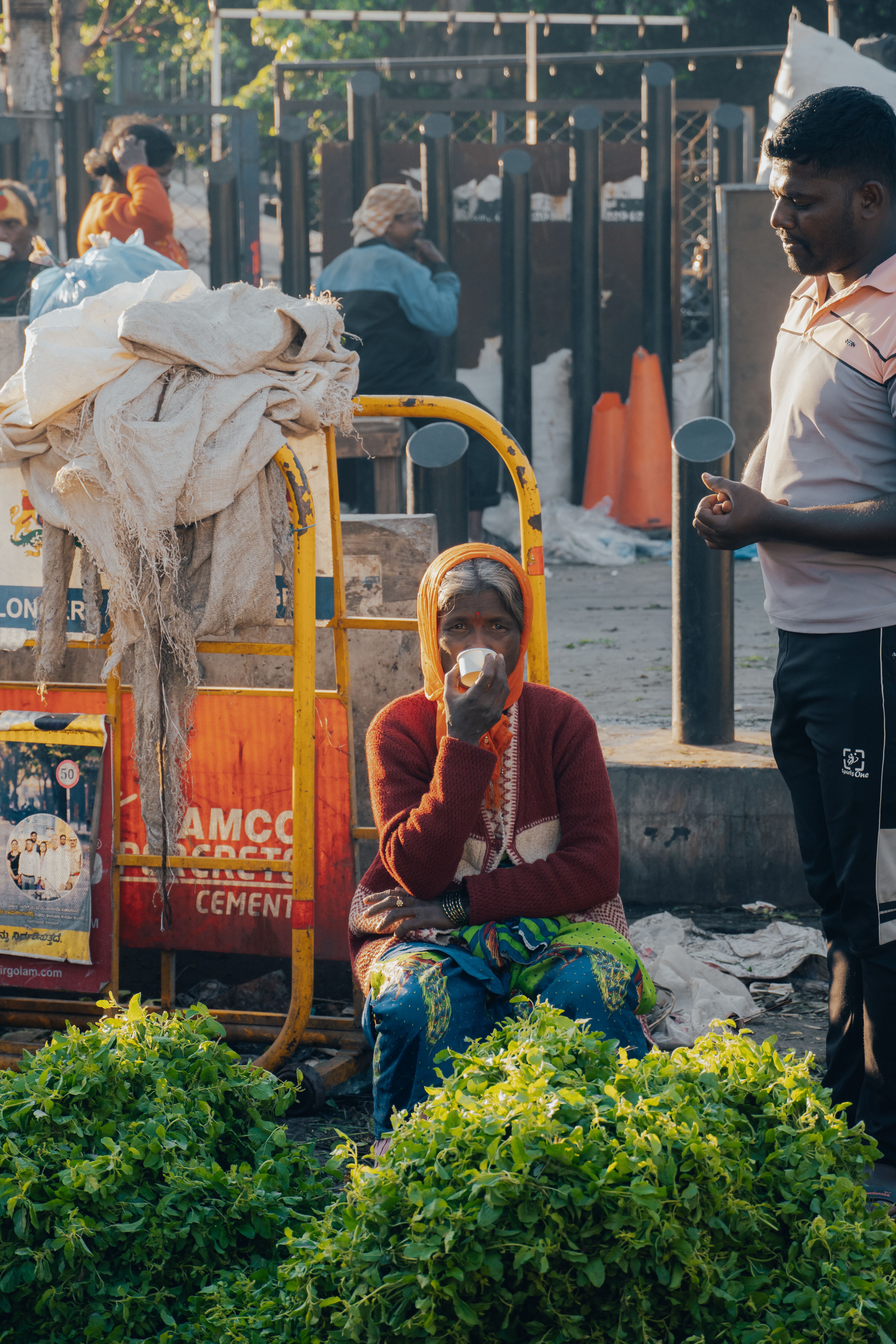 Bustling Street Market in Bengaluru, India · Free Stock Photo
