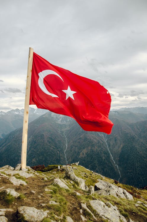 Gratis Bandera De Turquía Foto de stock