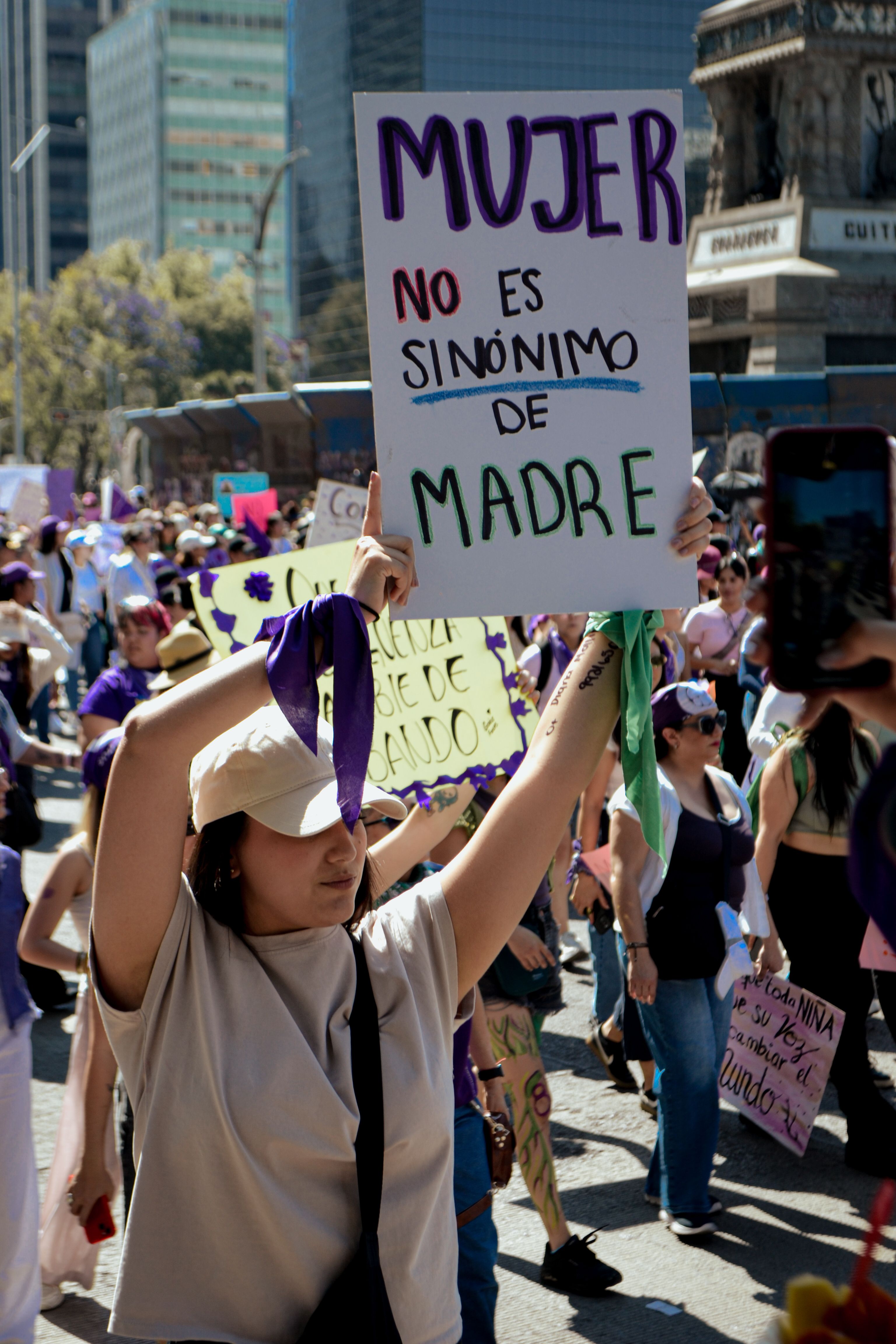 Women's Rights Protest in Mexico City · Free Stock Photo