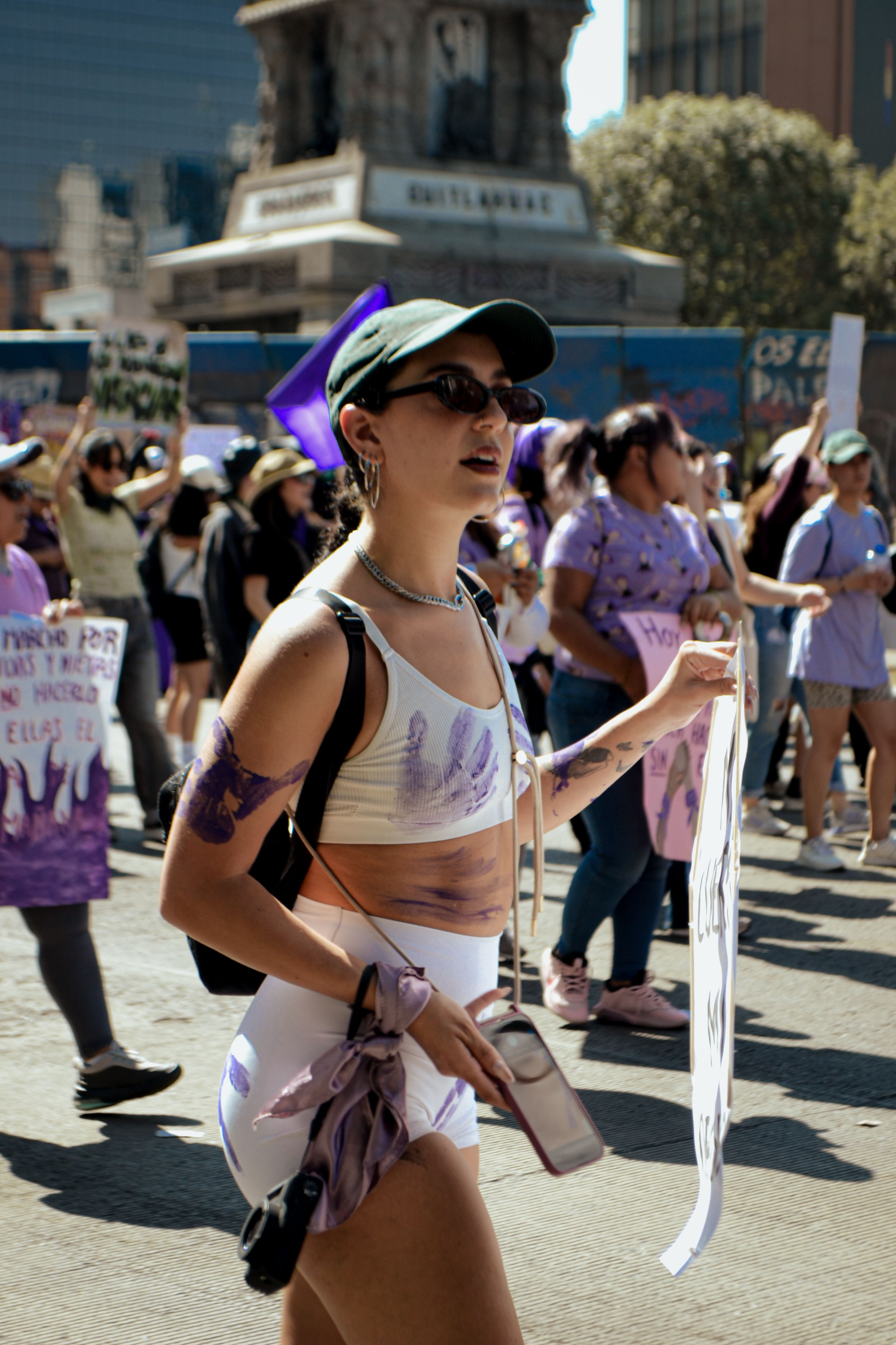 Marcha Por Los Derechos De Las Mujeres En La Ciudad De México · Foto de ...
