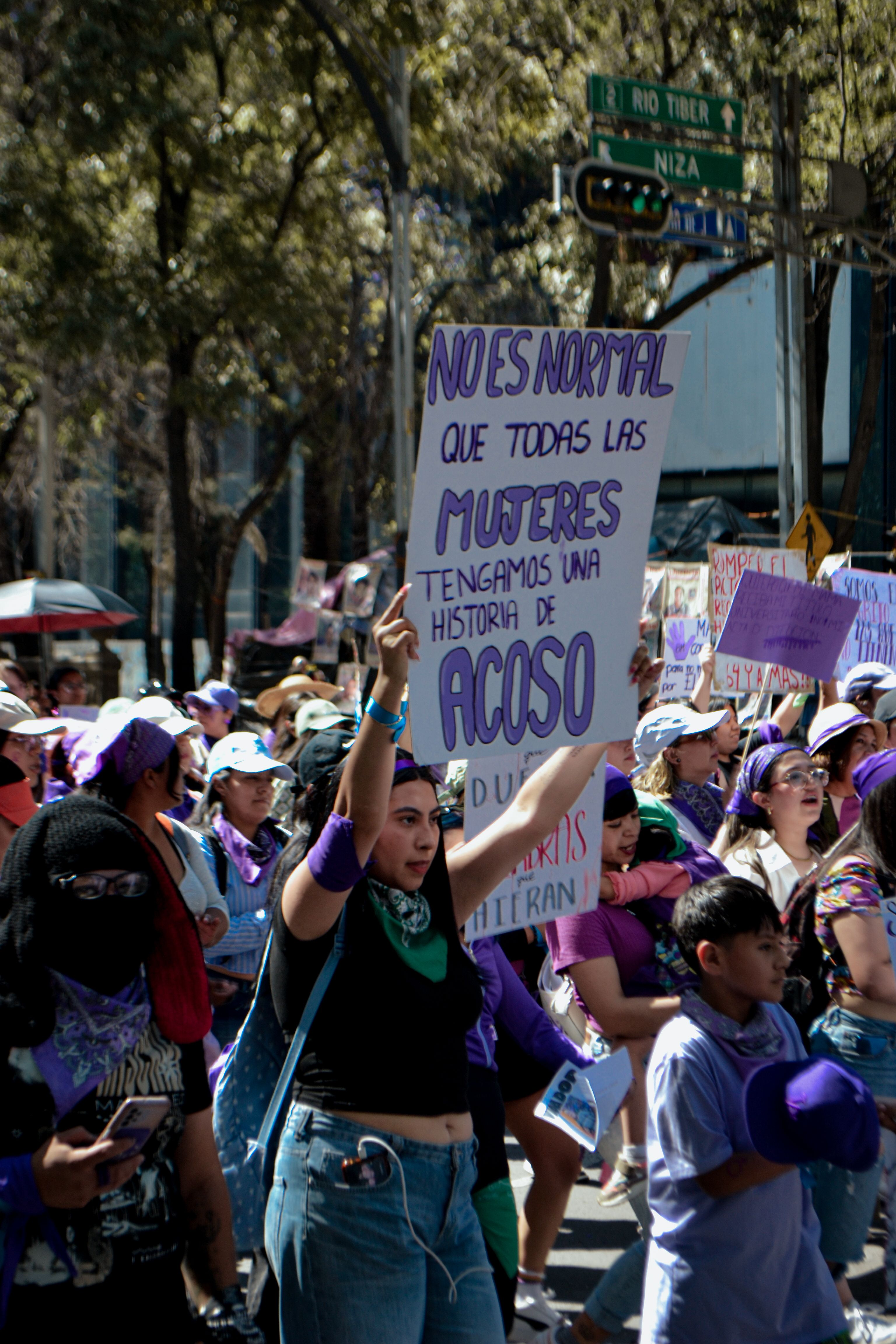 Women's Rights March in Mexico City · Free Stock Photo