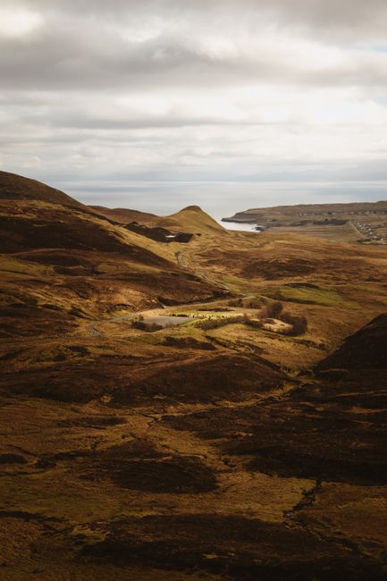 Stunning landscape of the Isle of Skye