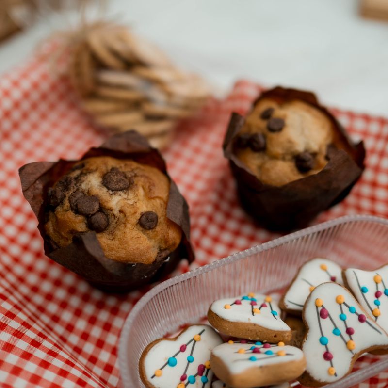Molasses Ginger Wheat Muffins