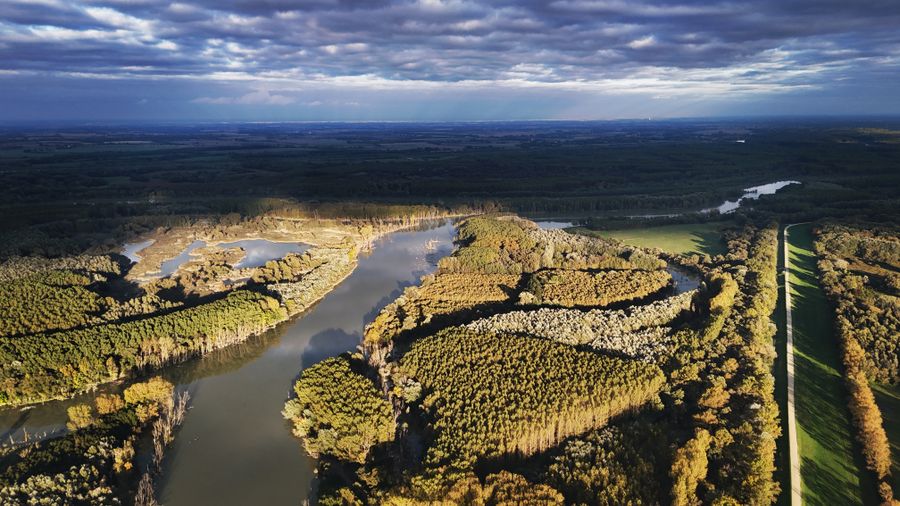 Le coude du Danube