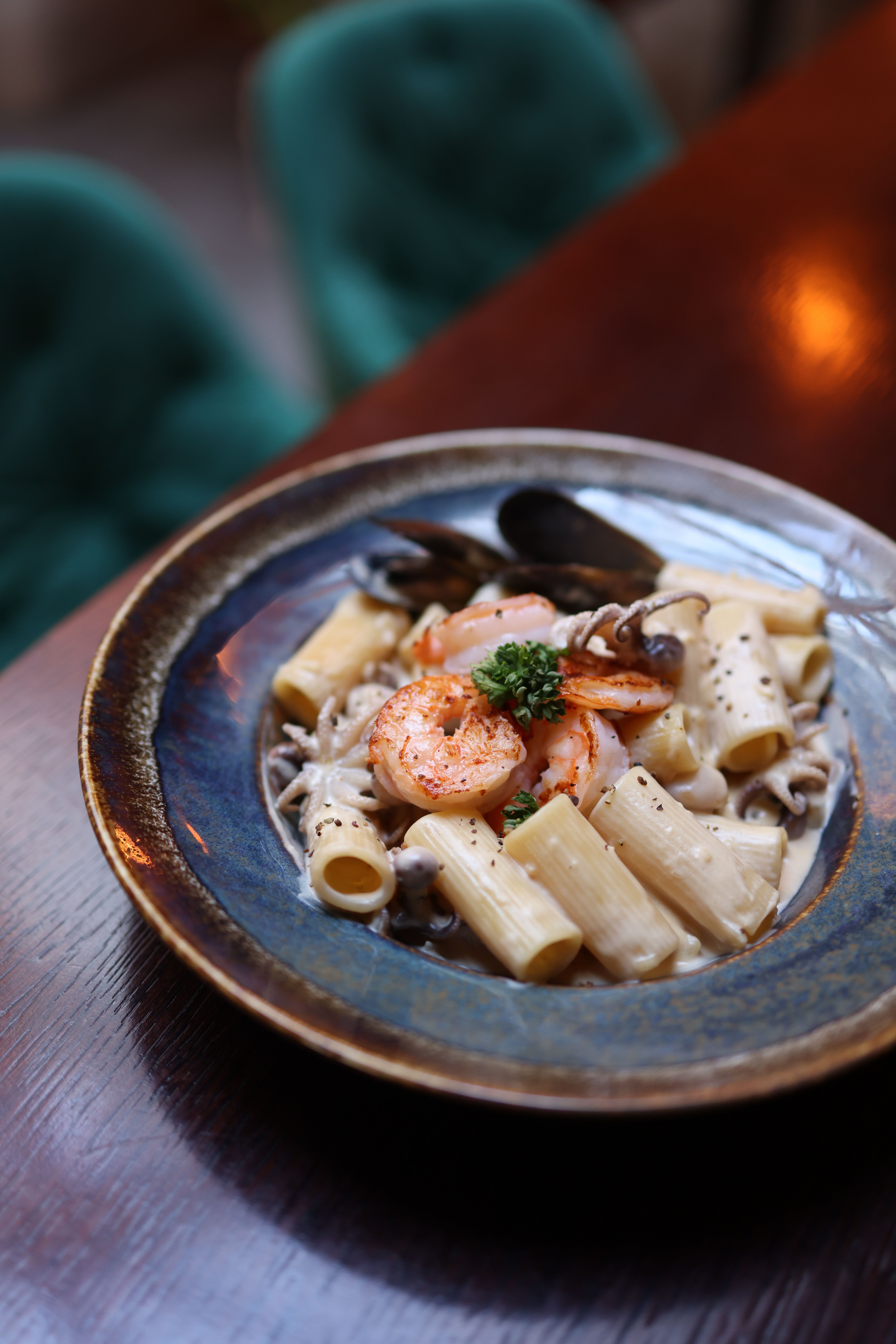 Tagliatelle de trufa para dos