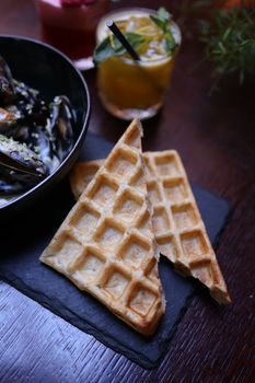 Plain / Restaurant Waffle