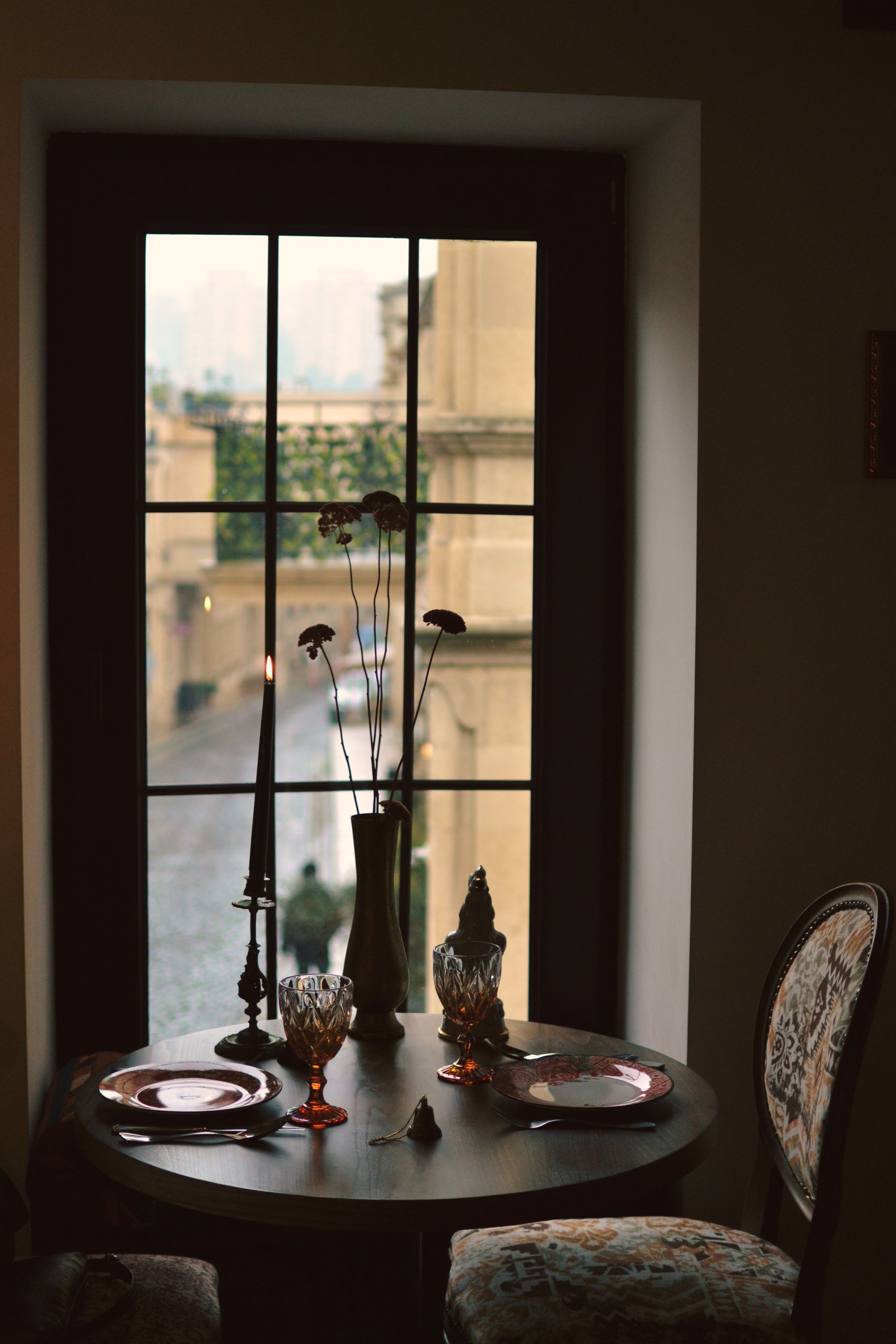 Cozy Vintage Table Setting by a Window · Free Stock Photo