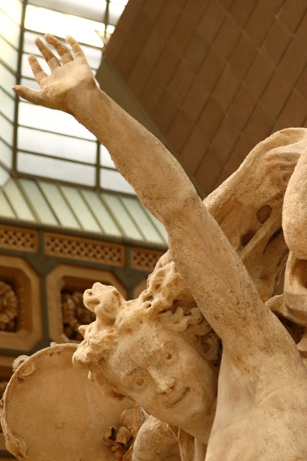 Detail of a carved stone figure — photo by Frederic Hancke on Pexels