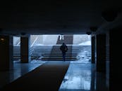 Underground Passageway in Astana during Winter