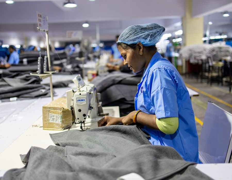 Stitching line