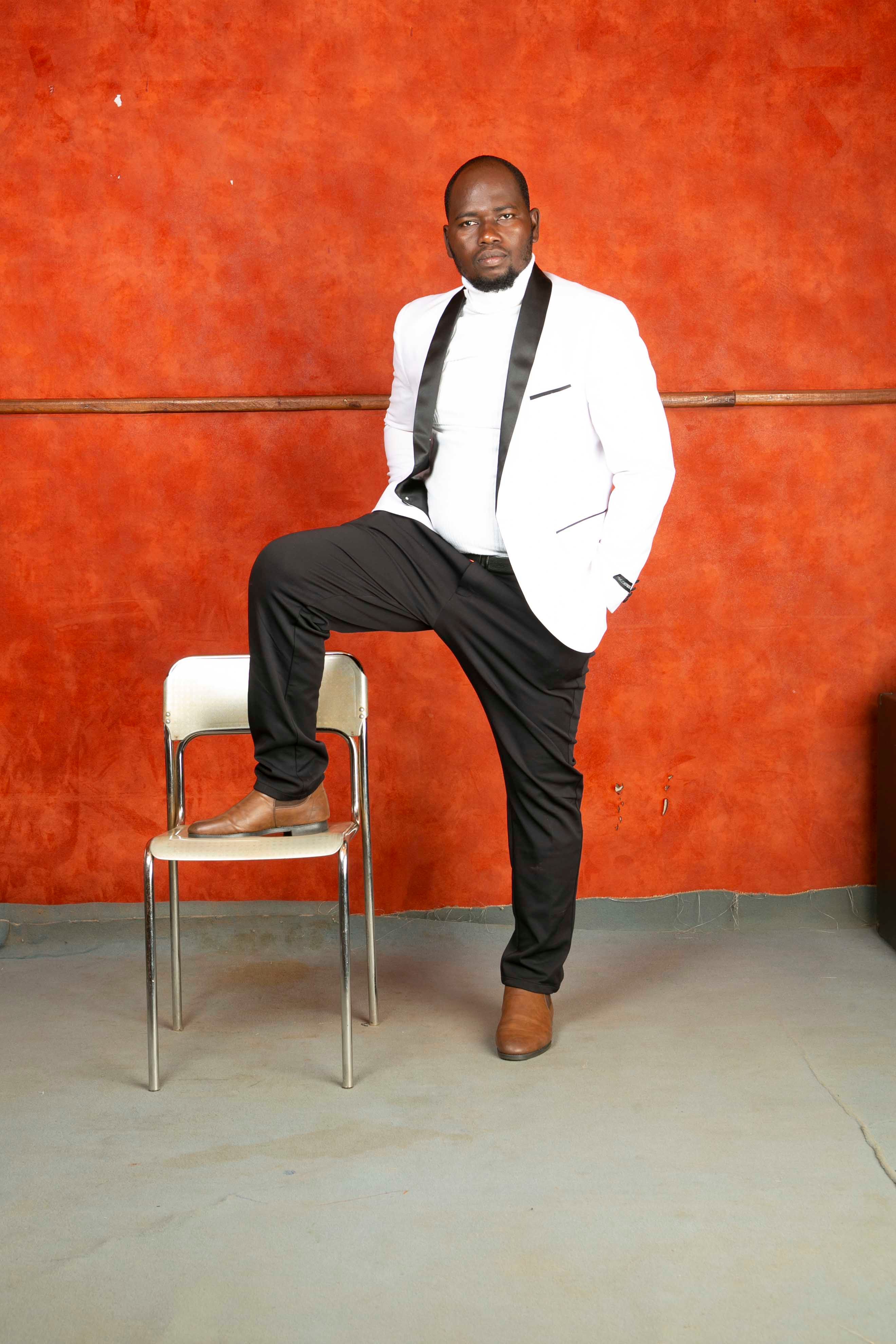 Elegant Man in White Suit Posing Indoors Free Stock Photo Elegant Man in White Suit Posing Indoors Free Stock Photo