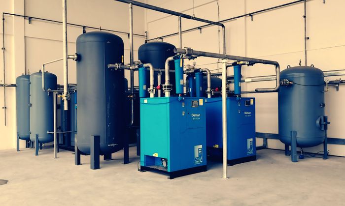 Industrial air compressor system