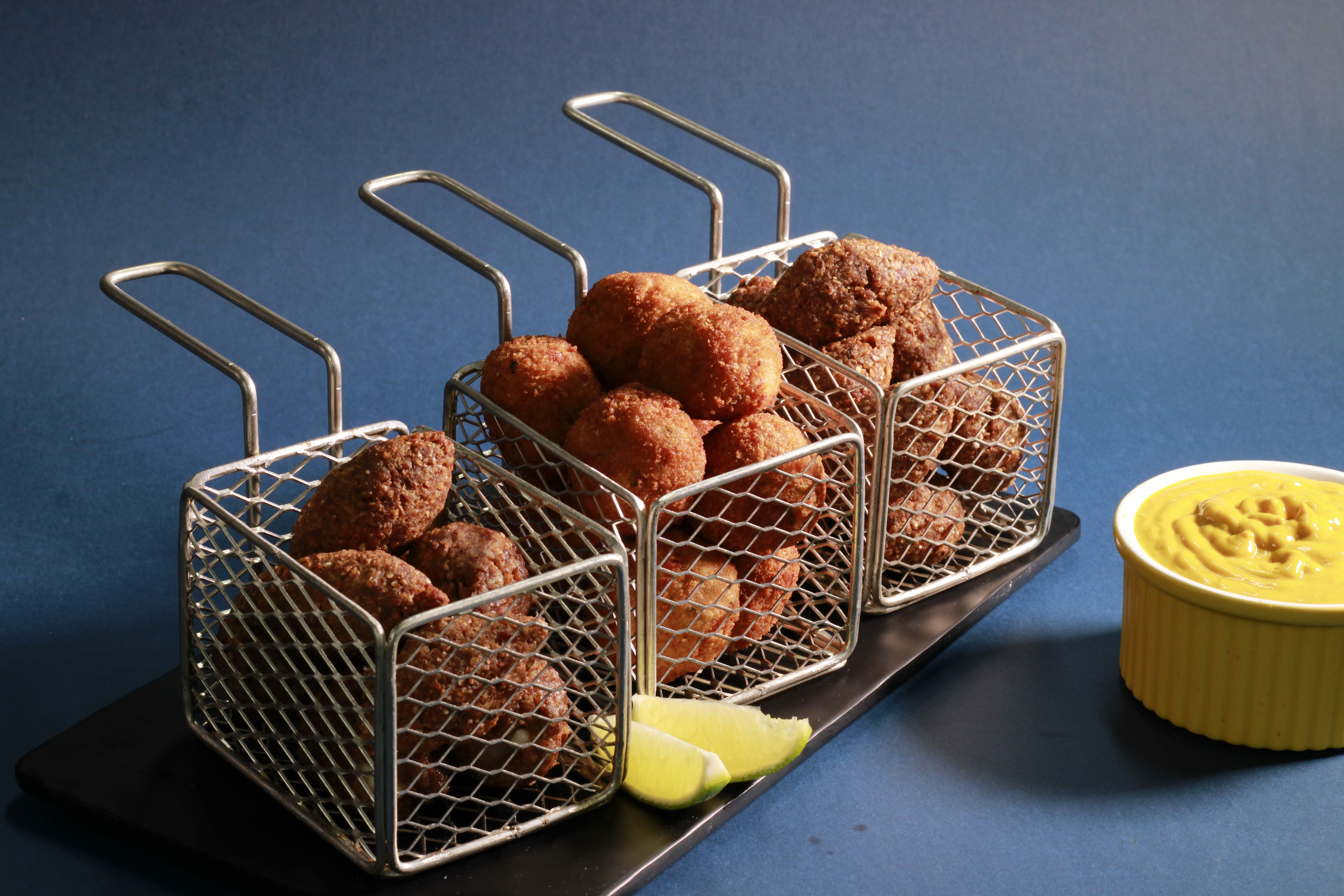 Crispy Kofta with Roasted Vegetables