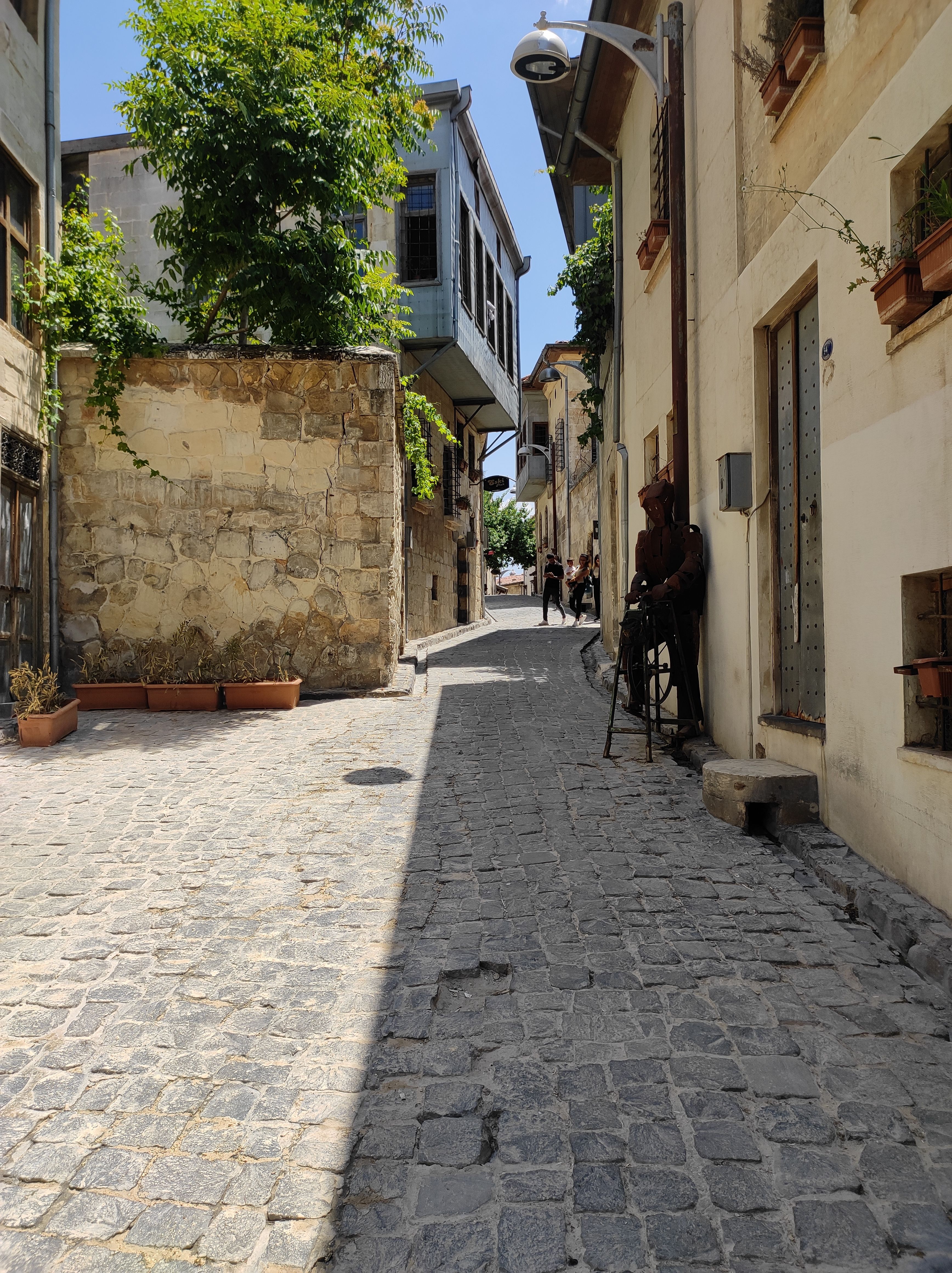 Charming Historic Alley with Cobblestone Path · Free Stock Photo
