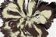 Abstract Fluid Art with Earth Tones