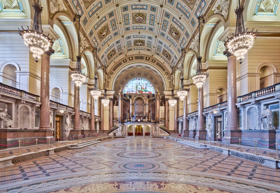 St George s Hall Grand Interior In Liverpool Free Stock Photo st-george-s-hall-grand-interior-in-liverpool-free-stock-photo