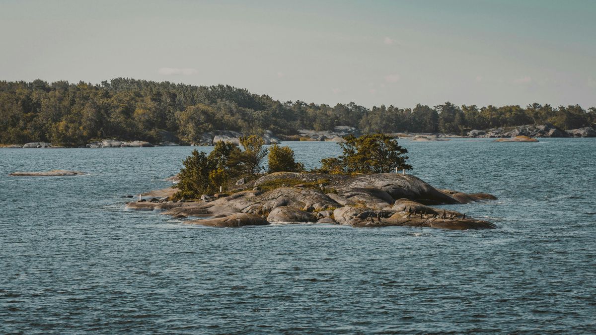 Insulă din arhipelagul Turku, Finlanda