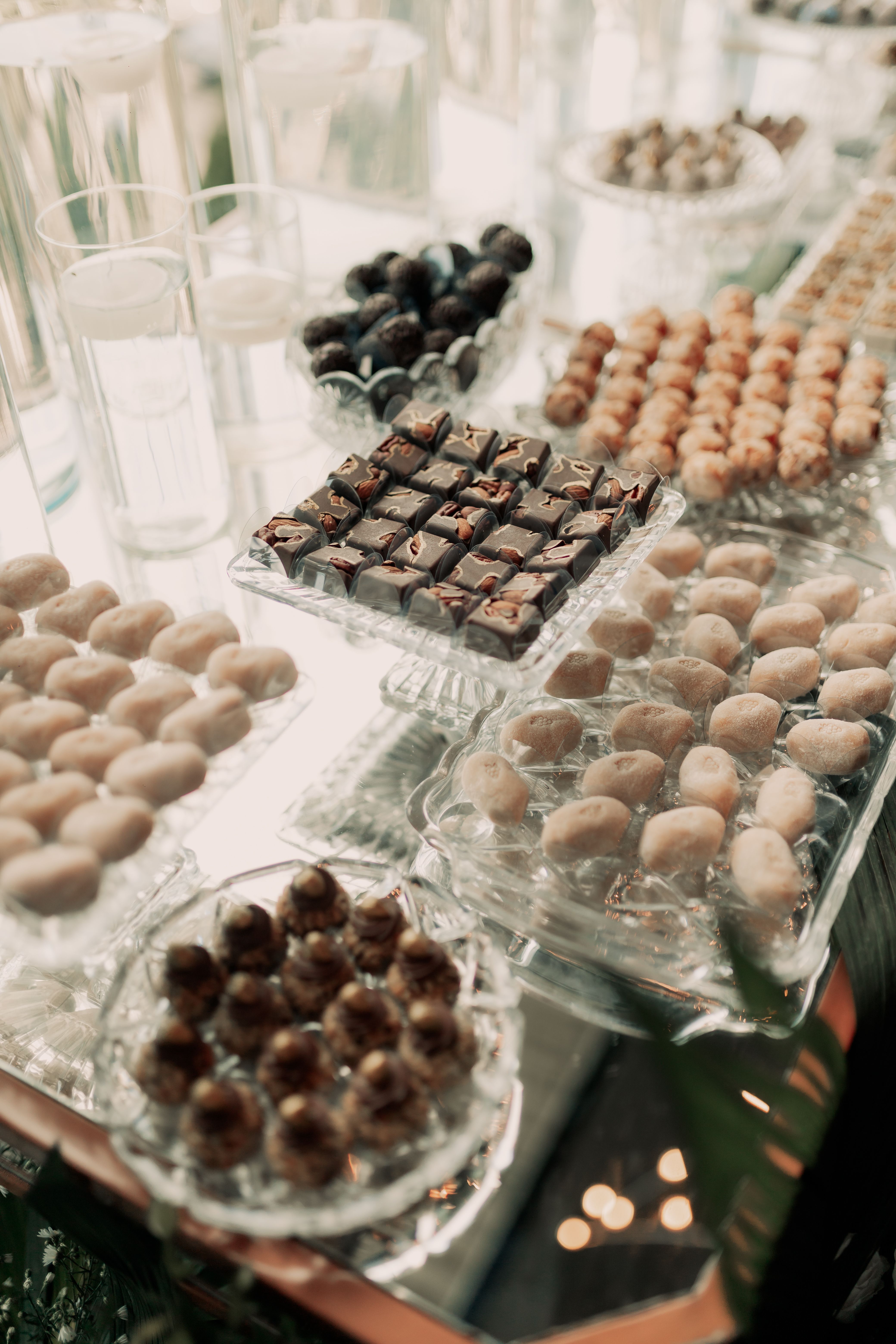 Assorted Gourmet Chocolates and Sweets Display · Free Stock Photo