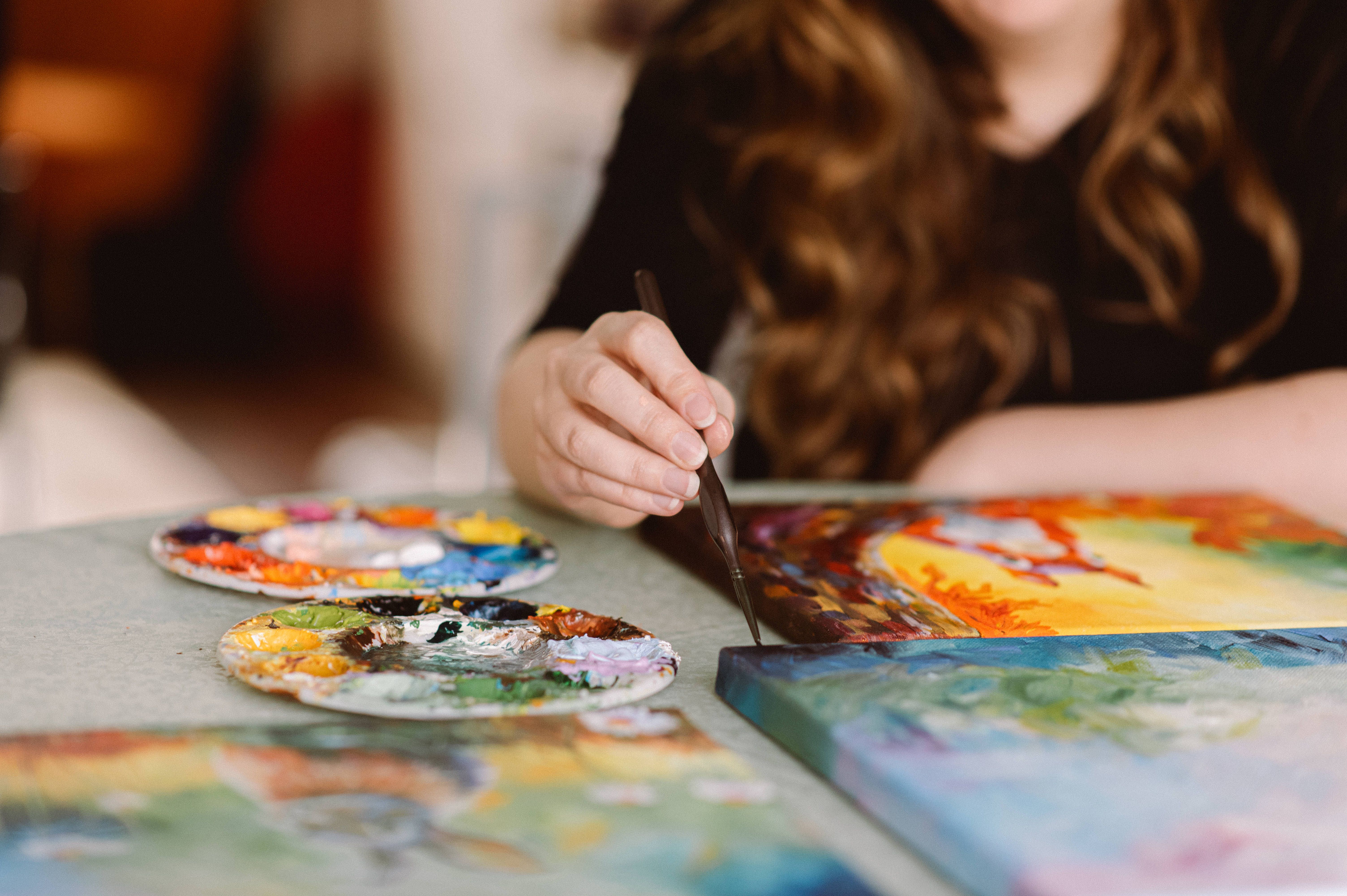 Paint Night at The Purple Hayes Gallery