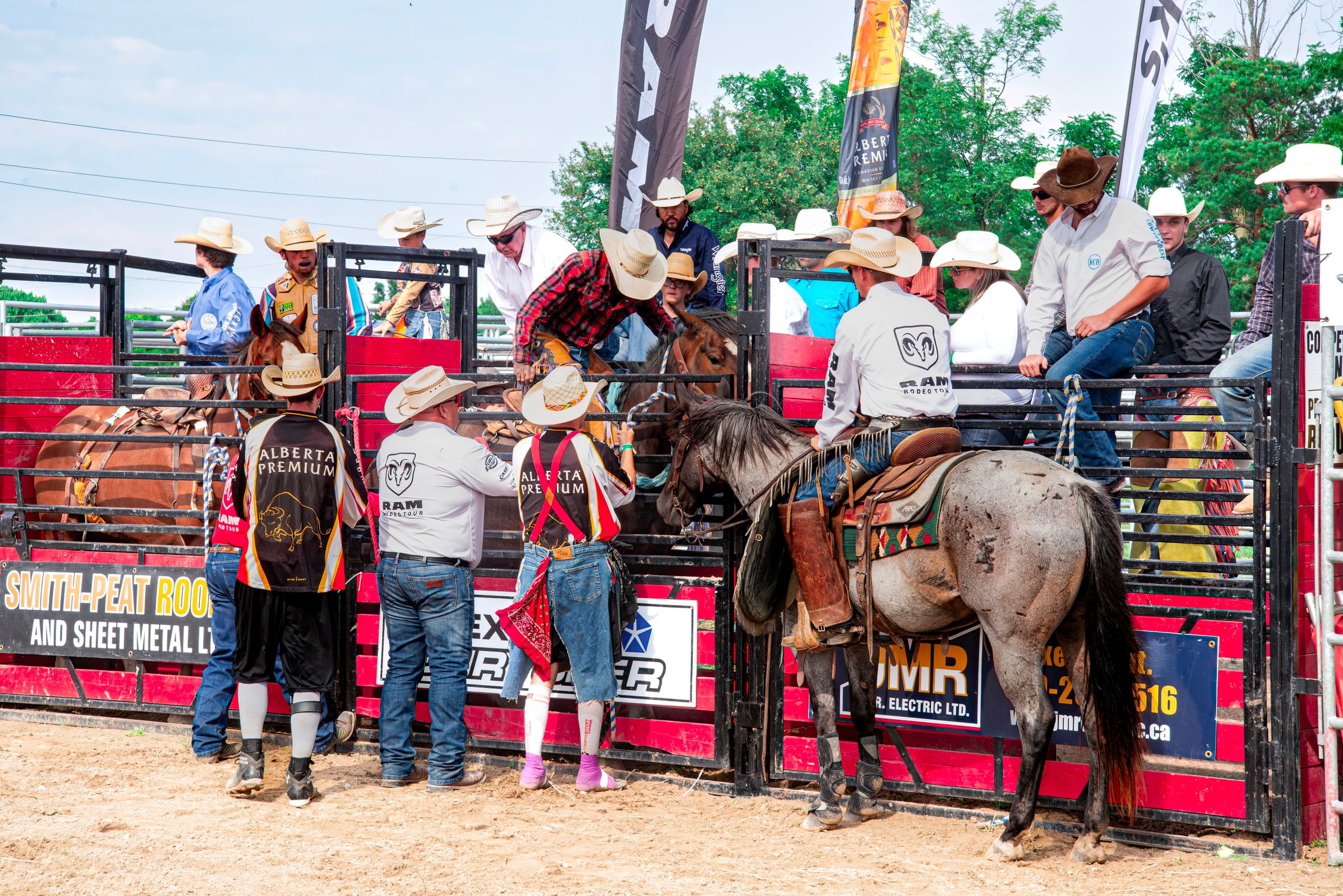 Rodeo Cowboys Preparing for Event · Free Stock Photo
