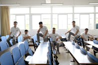 Group of Students in Classroom Setting