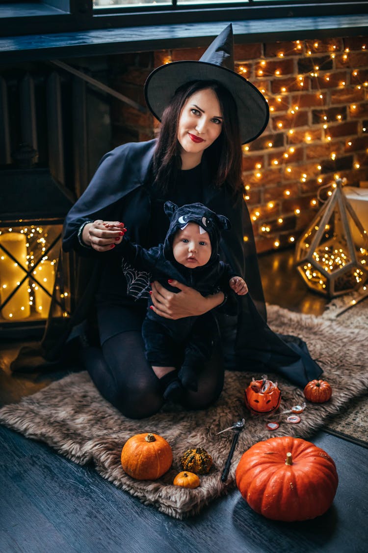 Woman Holding Baby