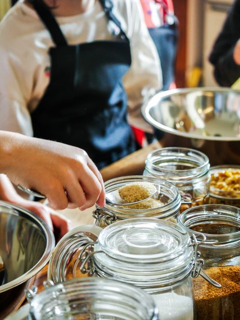 ginger sugar jar preparation