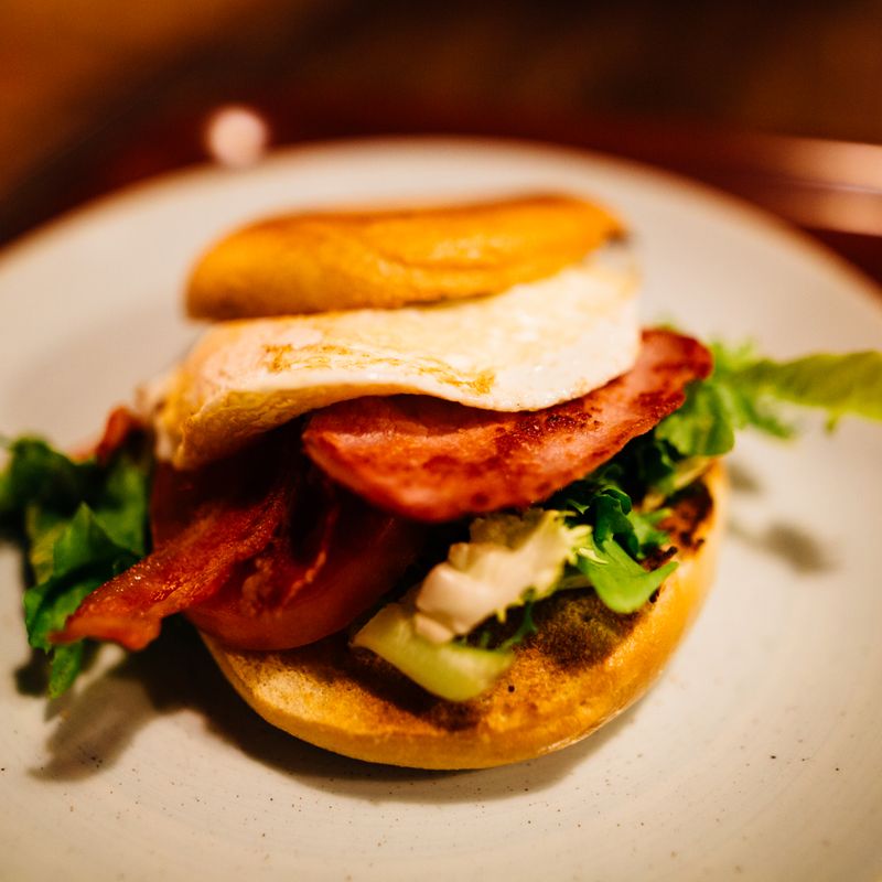 Bacon, Lettuce and Tomato Panini