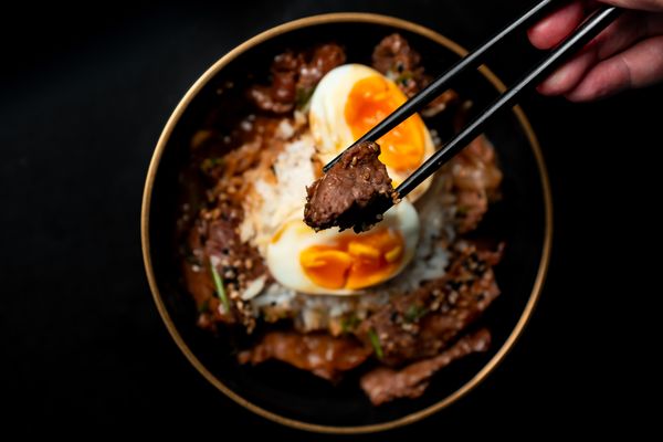 Gyudon (ternera con arroz)