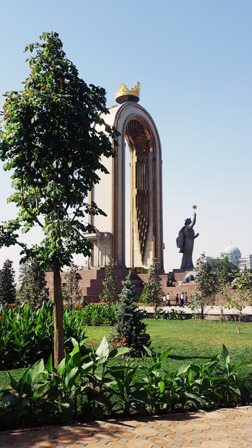 Ingyenes stockfotó dushanbe, emlékpark, építészet témában