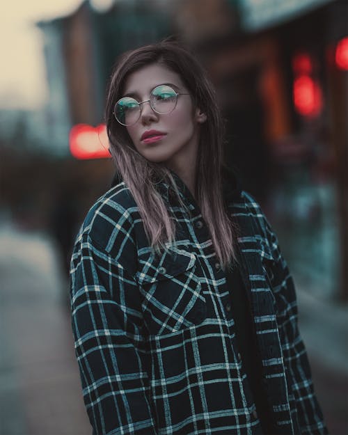 Photo Of Woman Wearing Eyeglasses
