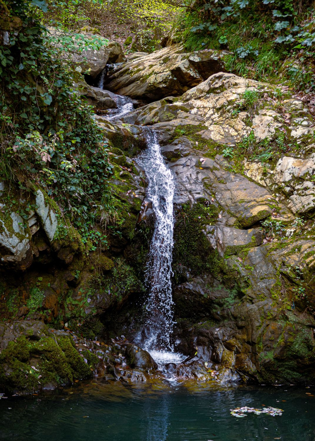 Tranquil Waterfall In Jendouba Tunisia Free Stock Photo Tranquil Waterfall In Jendouba Tunisia Free Stock Photo