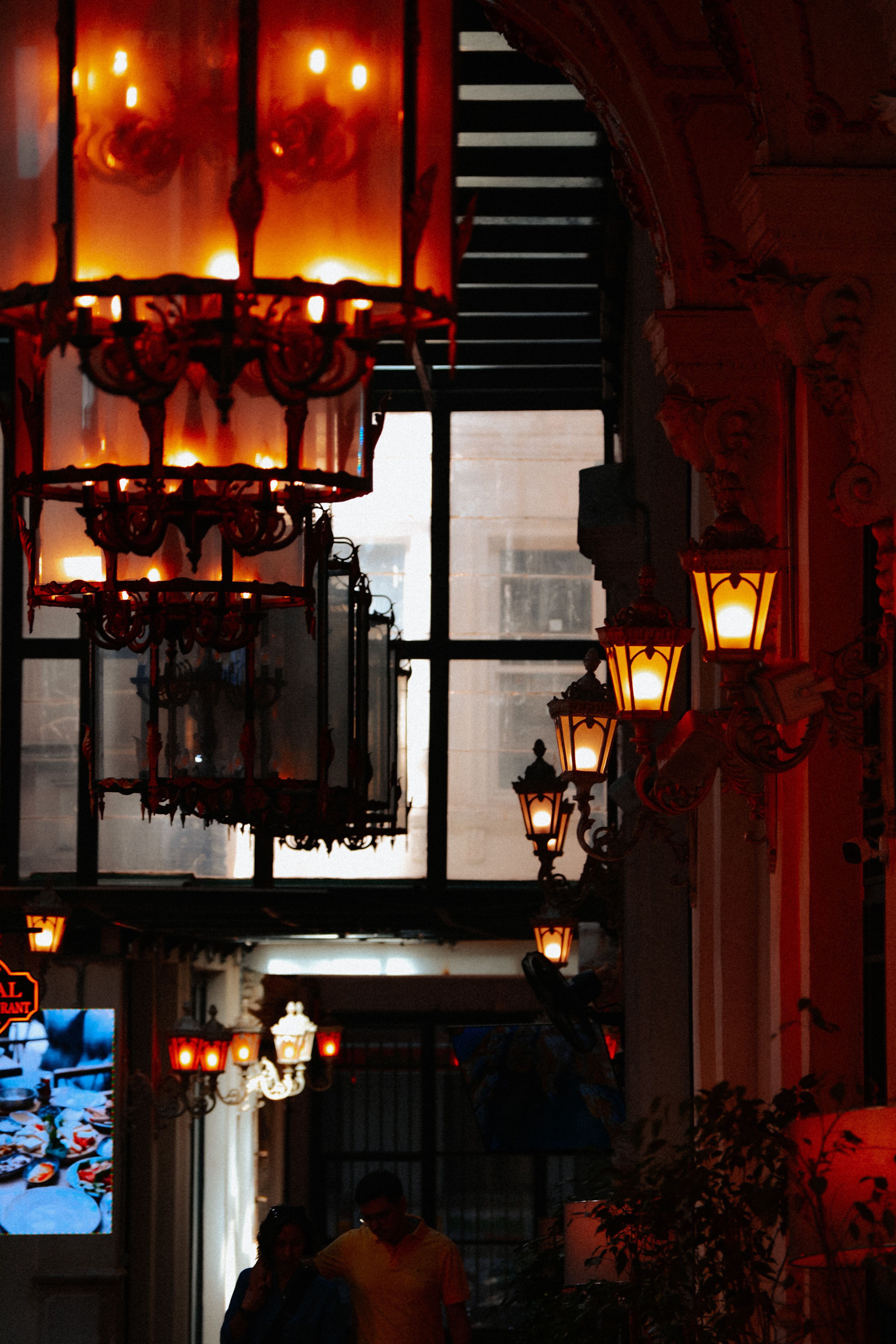 Romantic Evening in Historic Istanbul Passageway · Free Stock Photo