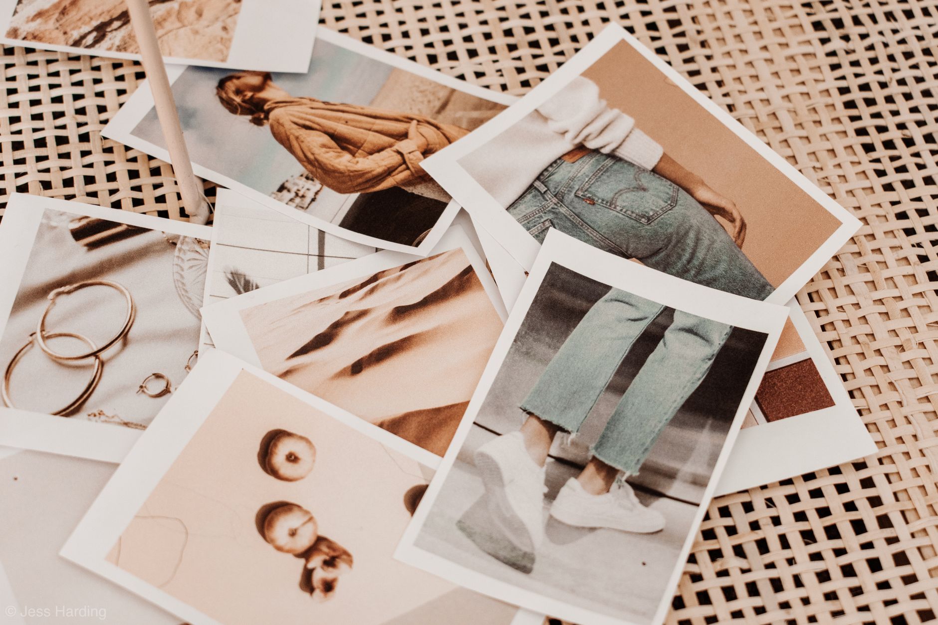 Photographer securing digital photo gallery before publication
