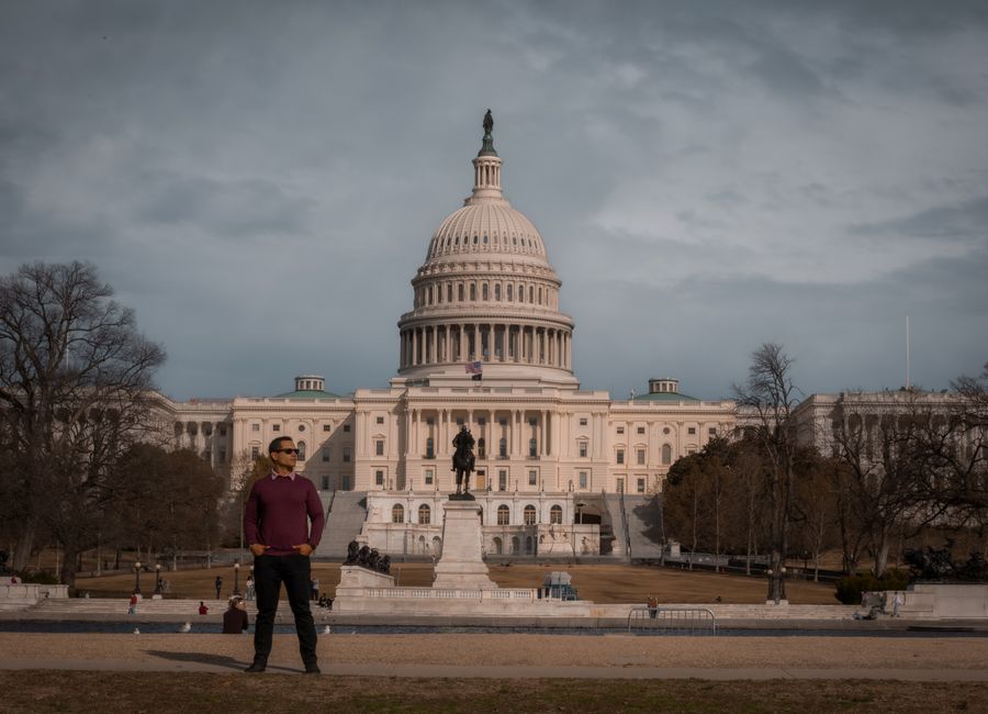Washington DC, USA — skyline and landmarks · stay connected with a Washington DC eSIM from My Holiday SIM