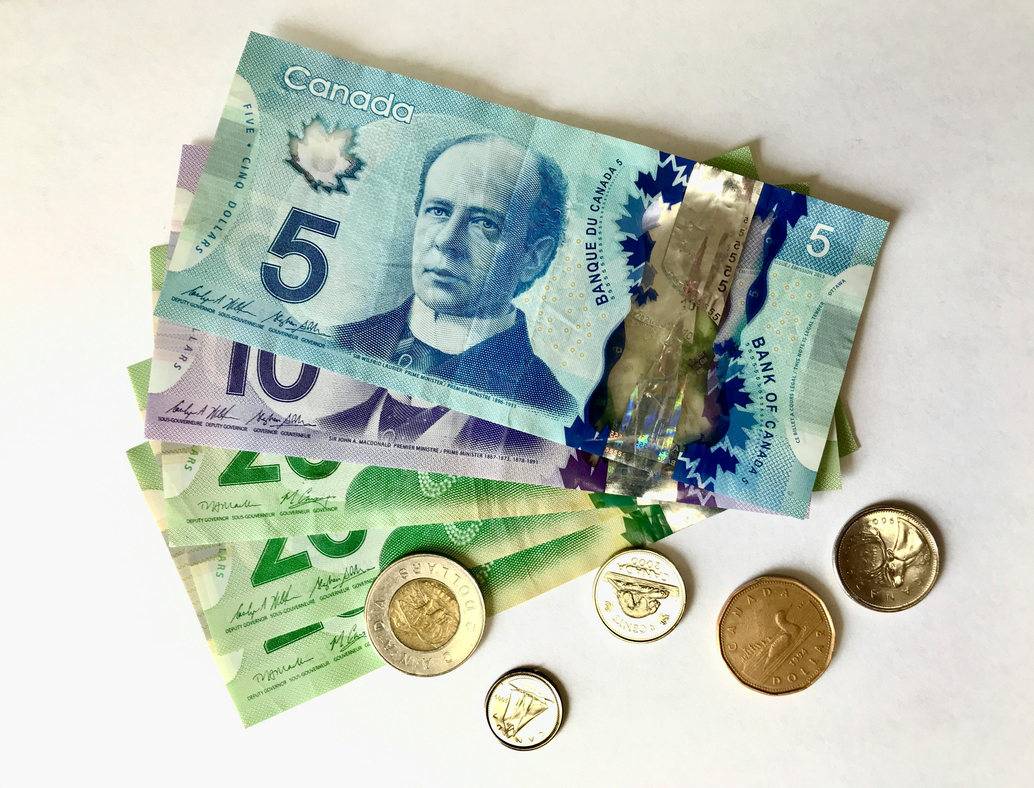 Free stock photo of canadian cash, Canadian money, cash