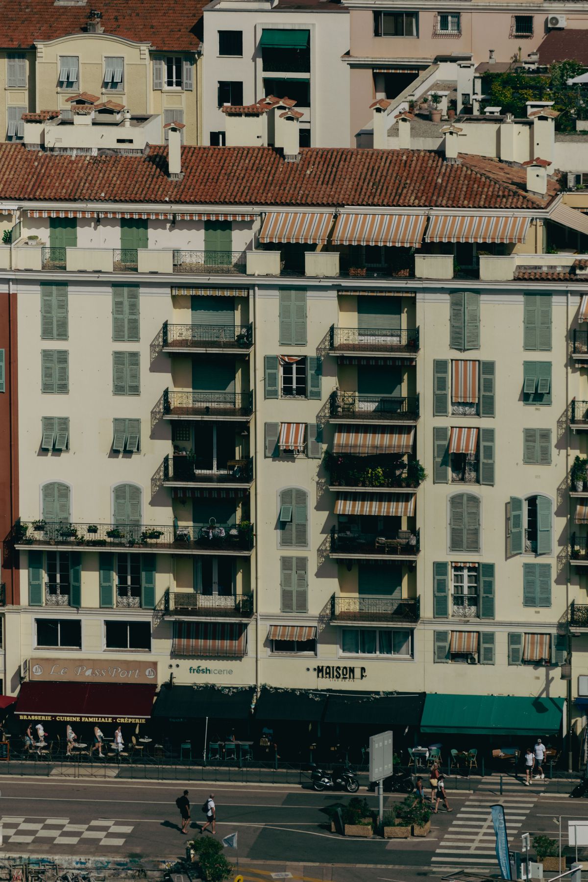 Façades colorées et architecture du Vieux Nice
