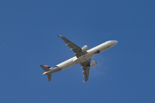 Free Avião decolando Stock Photo