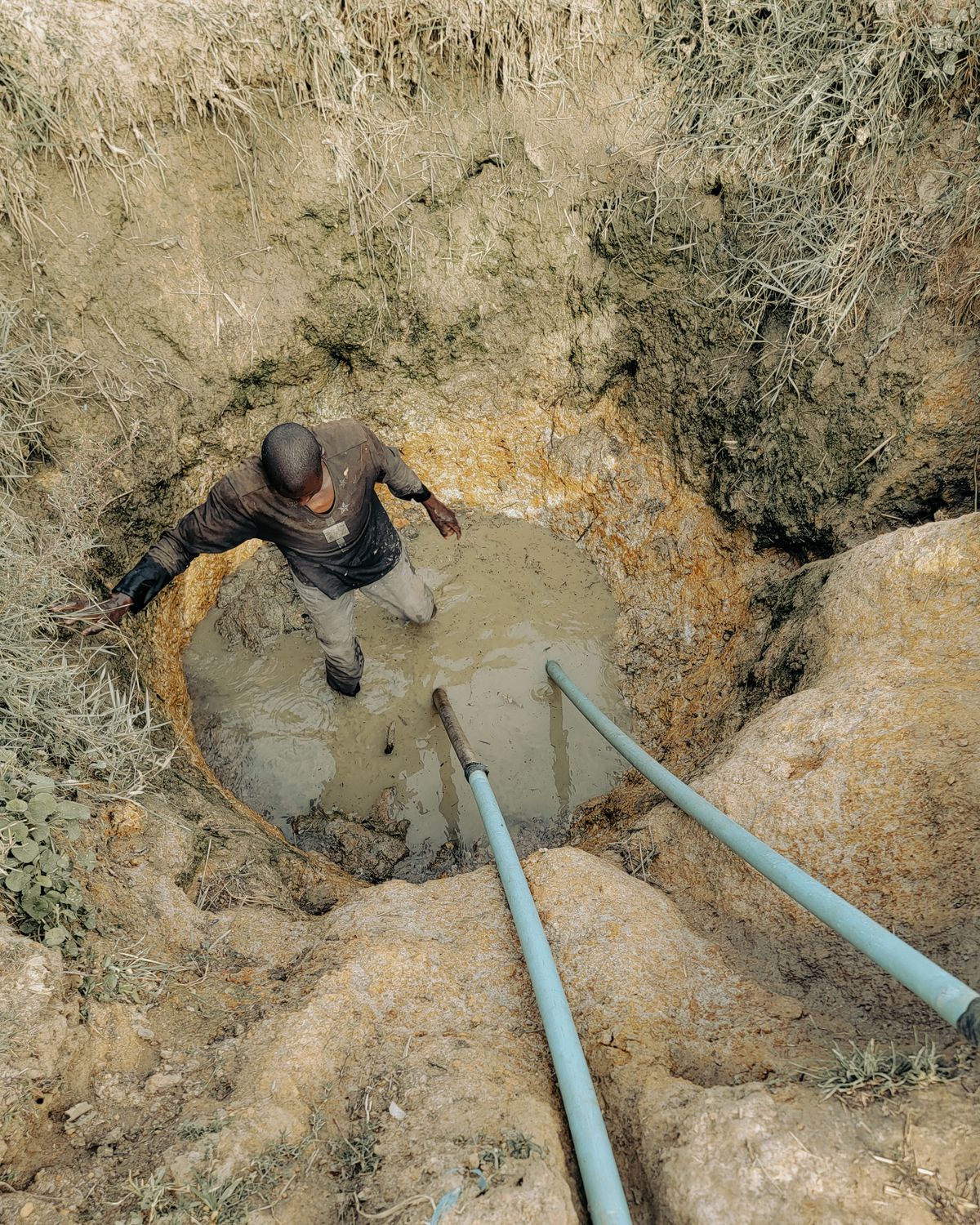 Sewer Line Excavation