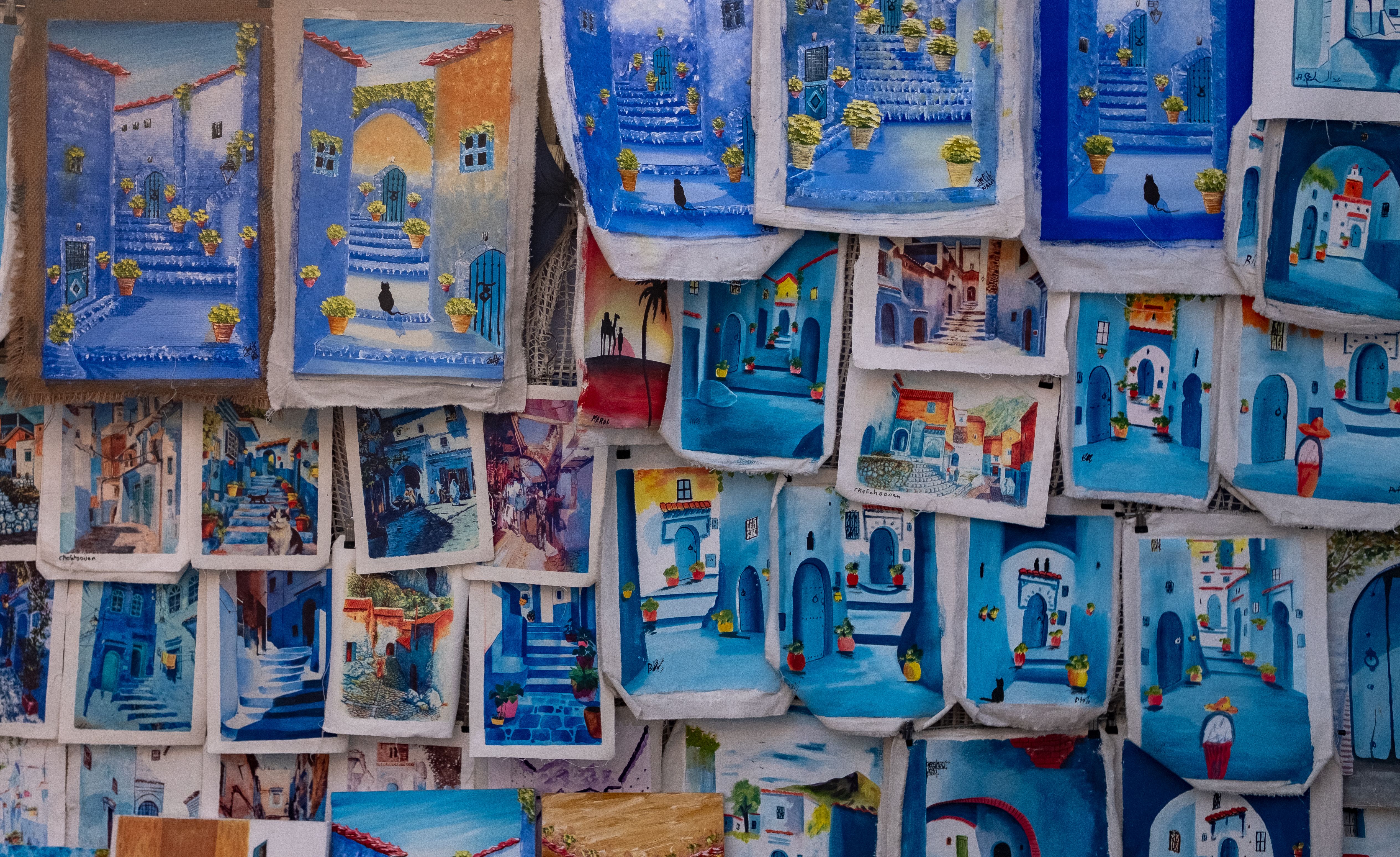 Décoration d'intérieur d'automne avec art marocain.