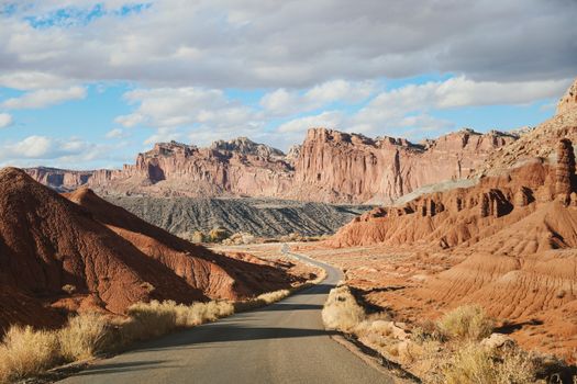 Scenic Drive near Capitol Reef