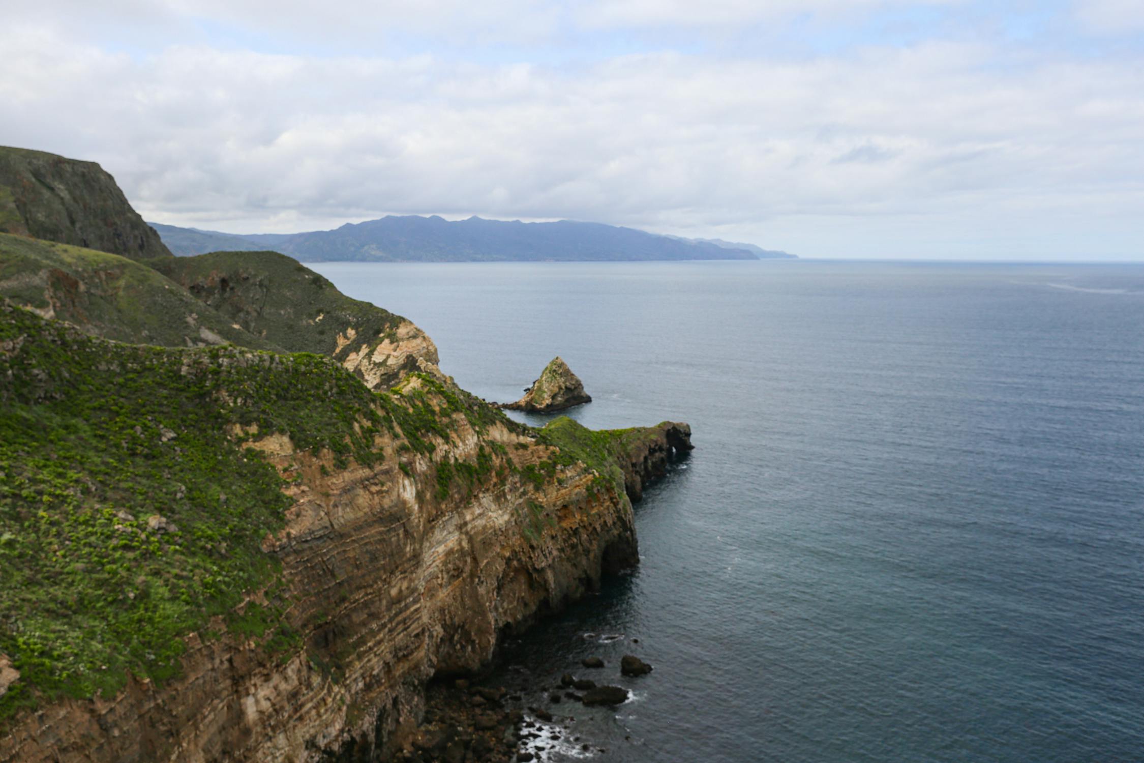 Scenic Overlook of Channel Islands Coastline