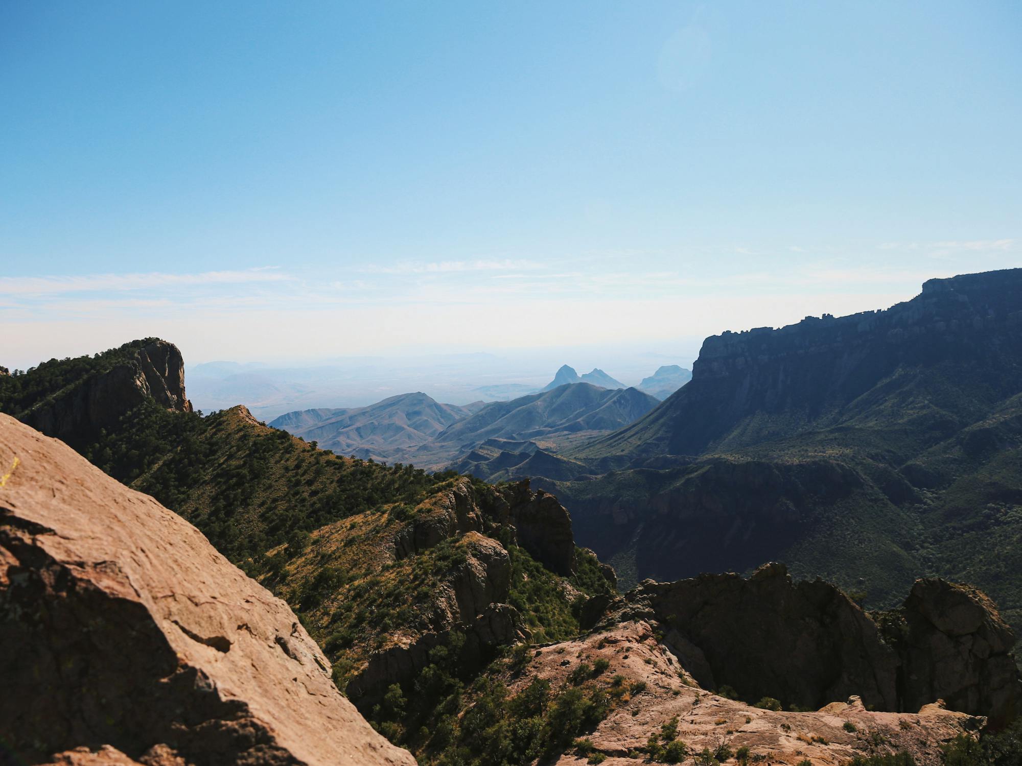 free photo of stunning landscape of big bend national park