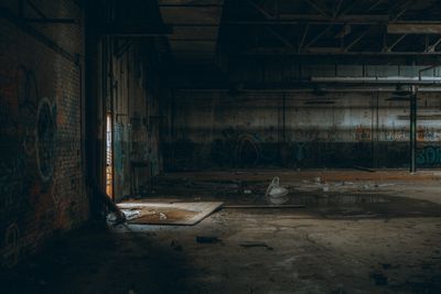 Reference: empty warehouse with painted walls — photo by Mike Norris on Pexels